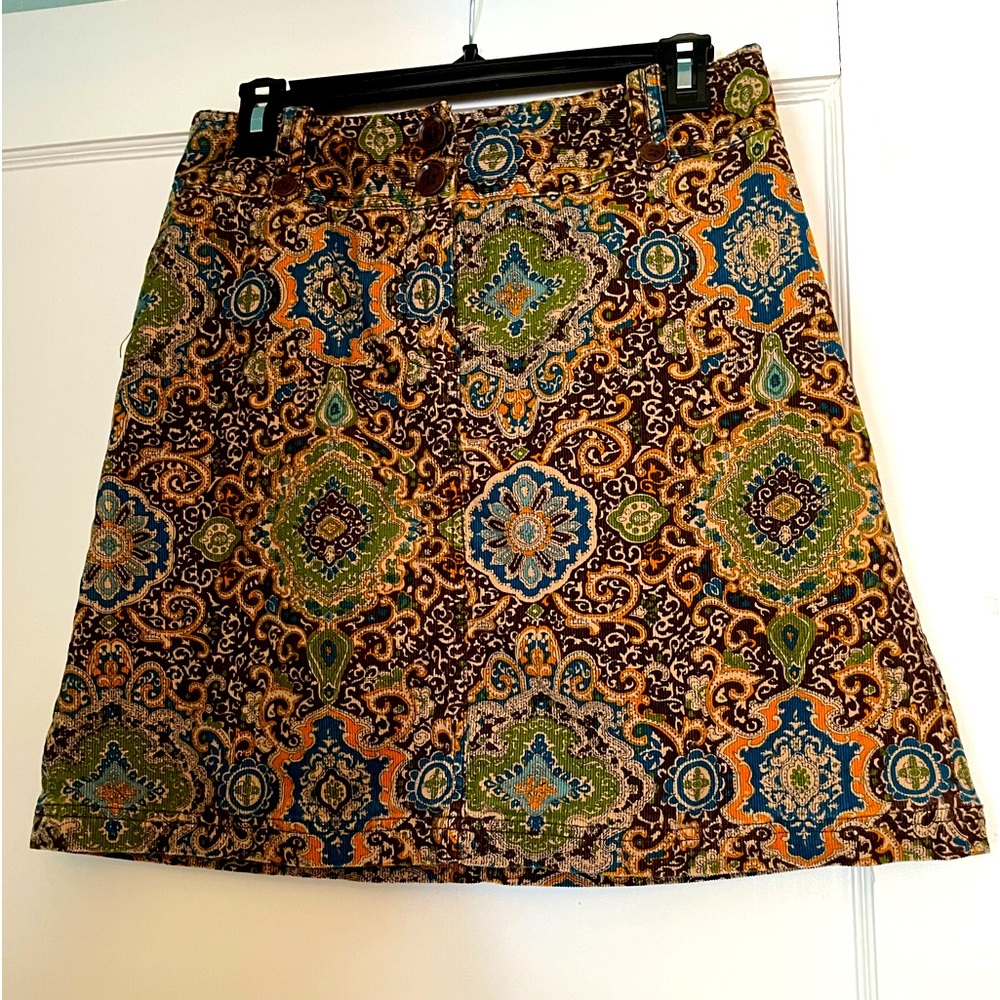 Harold’s A-line corduroy skirt size 8